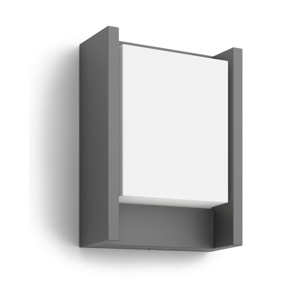 Arbour 4000K wall lantern anthracite 1x6 image 1