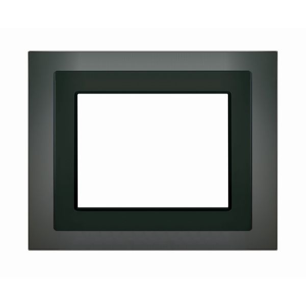 Design frame, glass black image 1