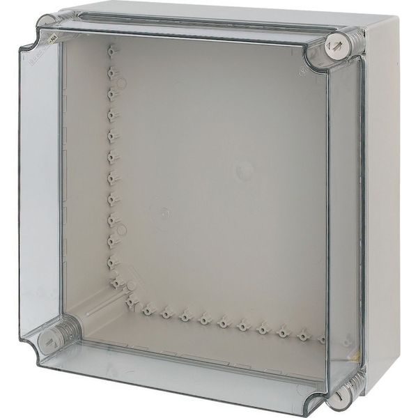 Insulated enclosure, smooth sides, HxWxD=375x375x225mm, NA type image 3