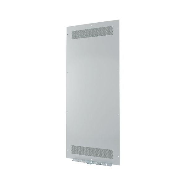 Front plate (section high), ventilated, W=800mm, IP31, grey image 3