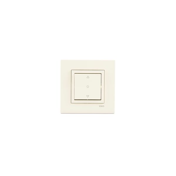 Karre Beige One Button Blind Control Switch image 1