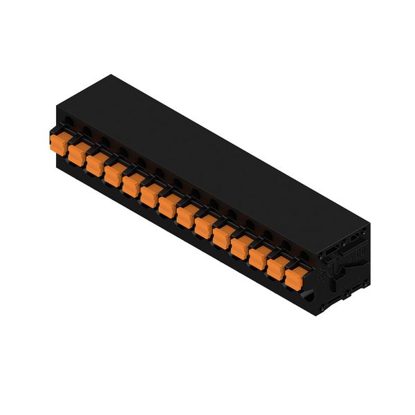 PCB terminal, 5.00 mm, Number of poles: 14, Conductor outlet direction image 2