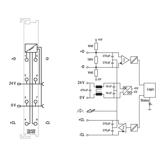 SSI transmitter interface 24 bits 250 kHz light gray image 5