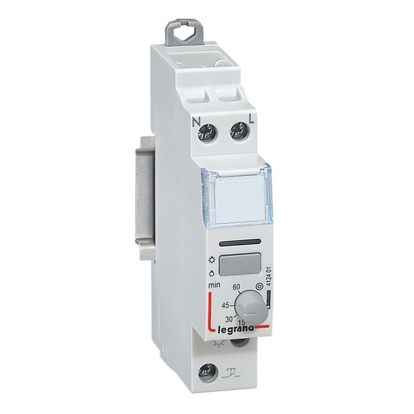 Single pole latching relay - silent - 16 A - delayed image 1