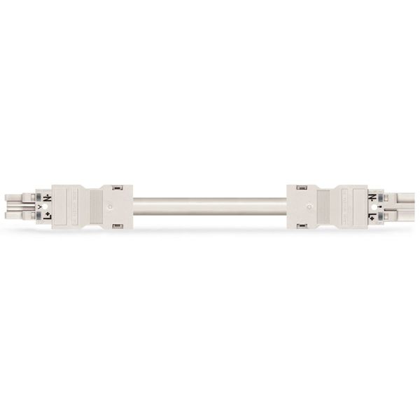 pre-assembled connecting cable Eca Plug/open-ended dark gray image 2