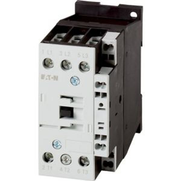 Contactor, 3 pole, 380 V 400 V 7.5 kW, 1 N/O, 115 V 60 Hz, AC operation, Spring-loaded terminals image 5