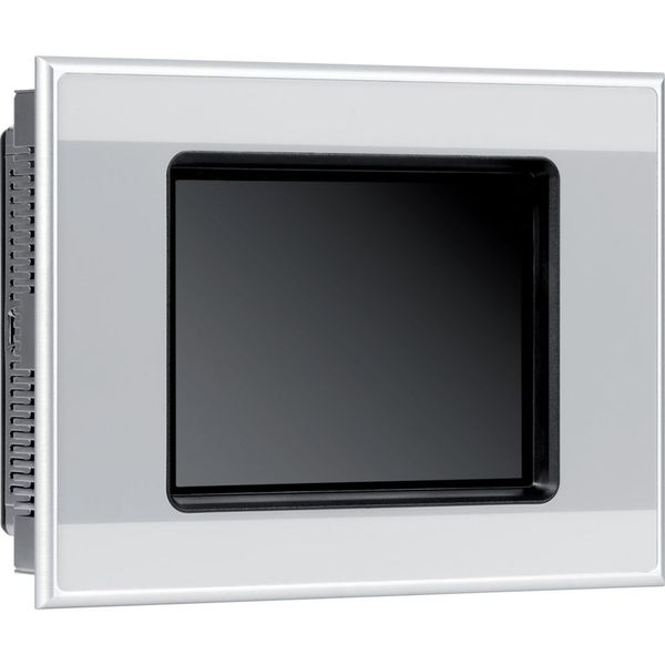 Single touch display, 5,7-inch display, 24 VDC, IR, 640 x 480 pixels, 2x Ethernet, 1x RS232, 1x RS485, 1x CAN, PLC function can be fitted by user image 15