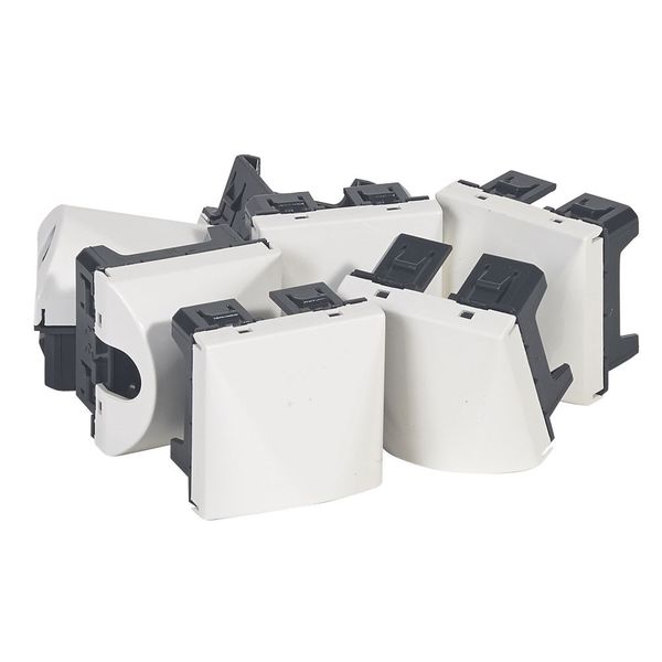 MOSAIC CABLE OUTLET BOX OF 50 image 1