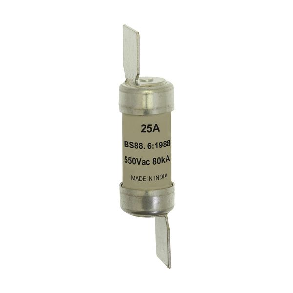 Fuse-link, LV, 25 A, AC 550 V, BS88/F1, 14 x 59 mm, gL/gG, BS image 10