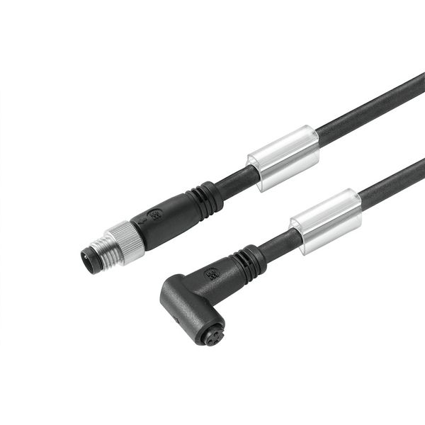 Sensor-actuator Cable (assembled), Connecting line, M8 / M8, Number of image 2