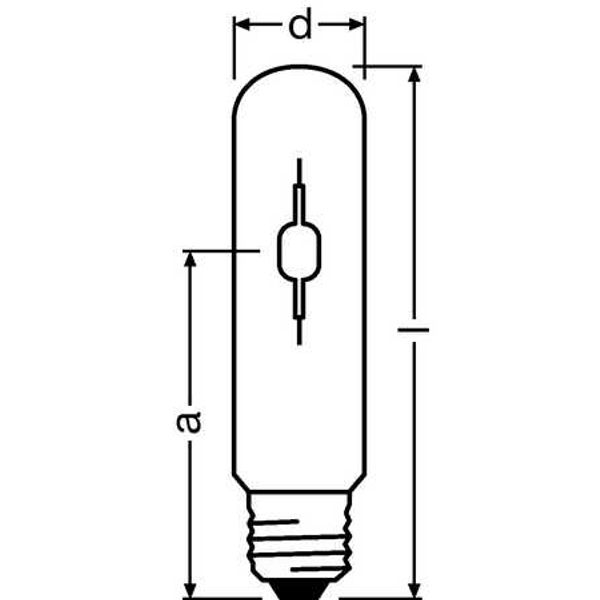 Metal Halide Bulb HCI-TT 150W/830 SUPER 4Y E40 image 2
