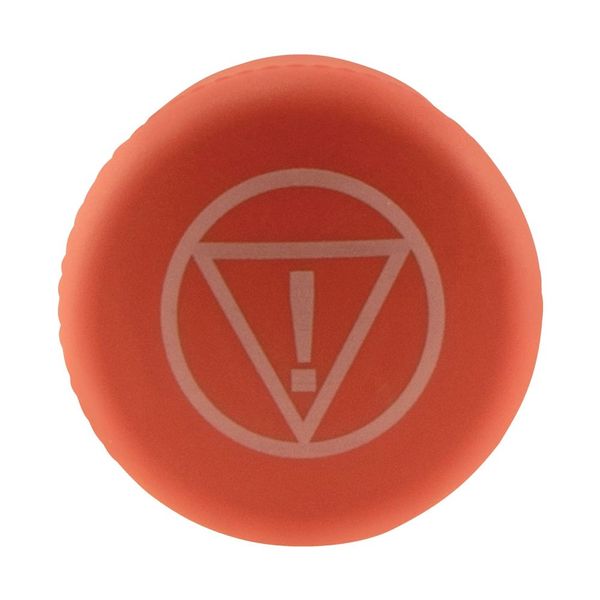 Emergency stop/emergency switching off pushbutton, RMQ-Titan, Mushroom-shaped, 38 mm, Non-illuminated, Pull-to-release function, Red, yellow image 12