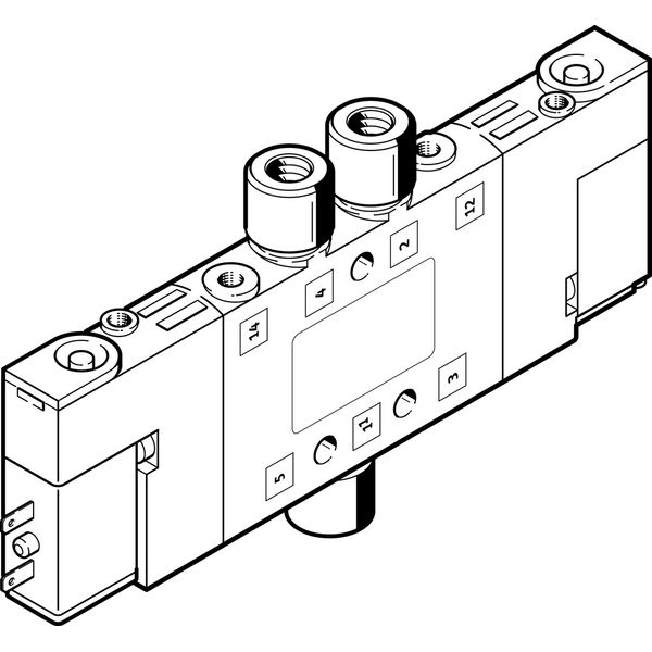 CPE10-M1BH-5J-M5 Air solenoid valve image 1