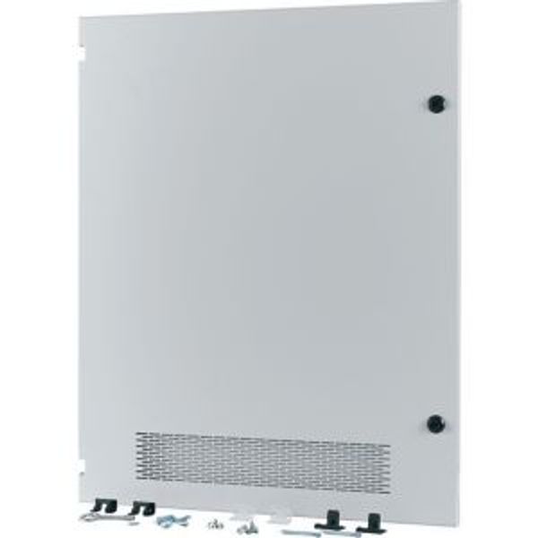 XR-MCCB-PIFT door, ventilated, H = 825 mm, IP31, grey image 1
