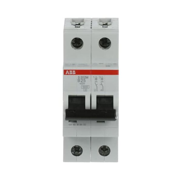 S202M-K1.6 Miniature Circuit Breaker - 2P - K - 1.6 A image 2