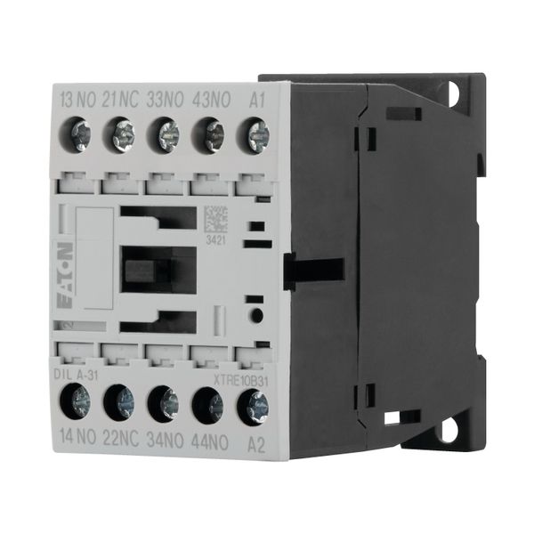 Contactor relay, 48 V DC, 3 N/O, 1 NC, Screw terminals, DC operation image 12