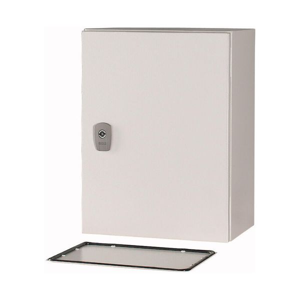 Wall enclosure with mounting plate, HxWxD=400x300x200mm image 4
