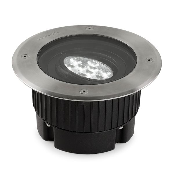 Recessed uplighting IP65-IP67 Gea Power LED Round  ø180mm LED 18W 3000K AISI 316 stainless steel 1101lm image 1