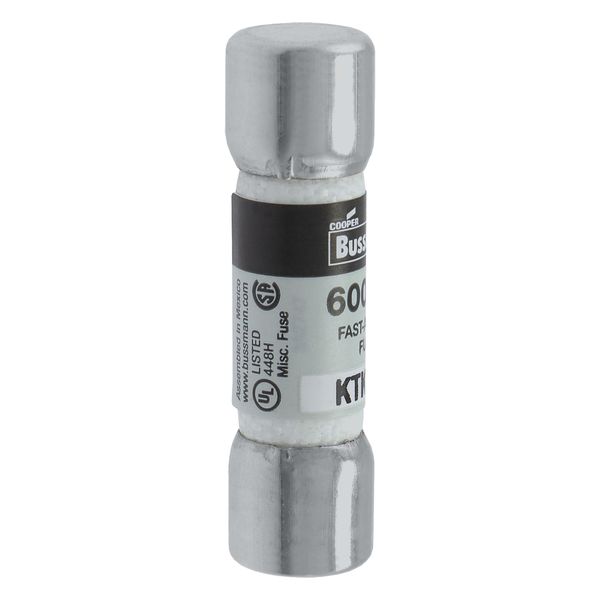 Fuse-link, low voltage, 1 A, AC 600 V, 10 x 38 mm, supplemental, UL, CSA, fast-acting image 33