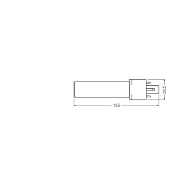 OSRAM DULUX LED S EM & AC MAINS 3.5W 830 G23 image 13