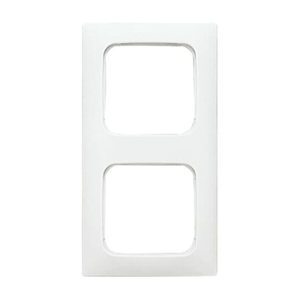 2512-214K-102-500 Cover Frame SI/Reflex SI Alpine white image 1