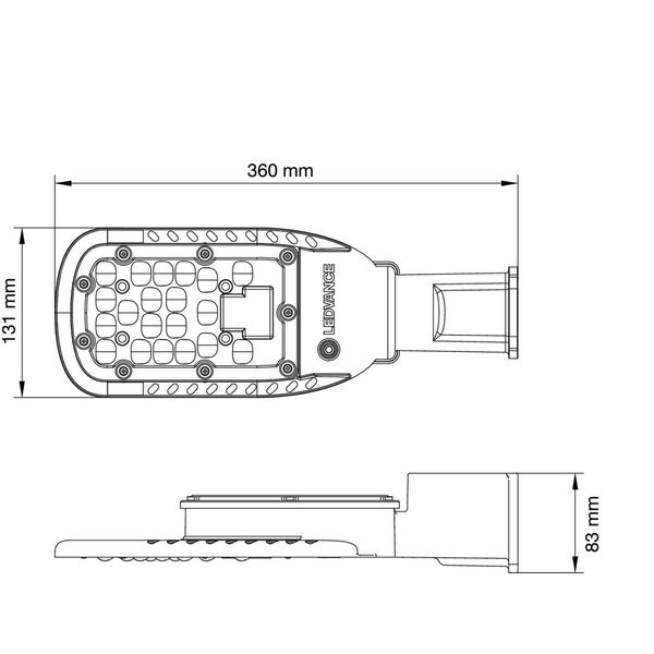 ECO AREA M SPD 45W 827 4950LM GR image 2