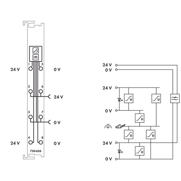 Supply Filter 24 VDC light gray image 4