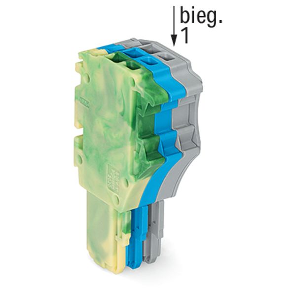 1-conductor female connector Push-in CAGE CLAMP® 1.5 mm² green-yellow/ image 4
