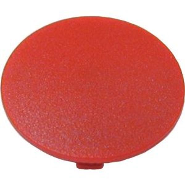 Button plate, mushroom red, blank image 2