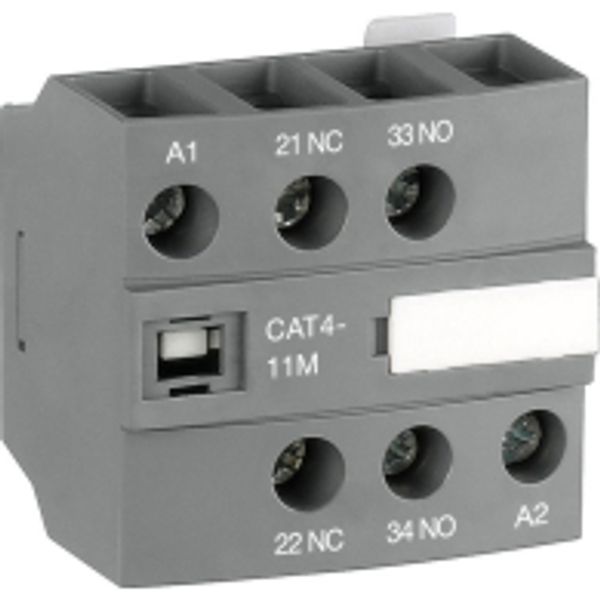 CAT4-11M Auxiliary Contact / Coil Terminal Block image 1