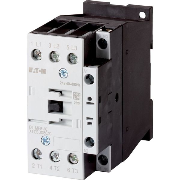 Contactors for Semiconductor Industries acc. to SEMI F47, 380 V 400 V: 7 A, 1 N/O, RAC 24: 24 V 50/60 Hz, Screw terminals image 3