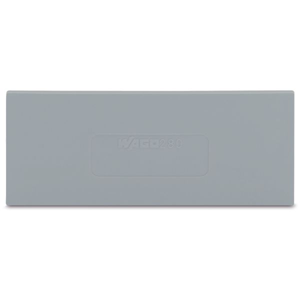 Separator plate 2 mm thick oversized gray image 3