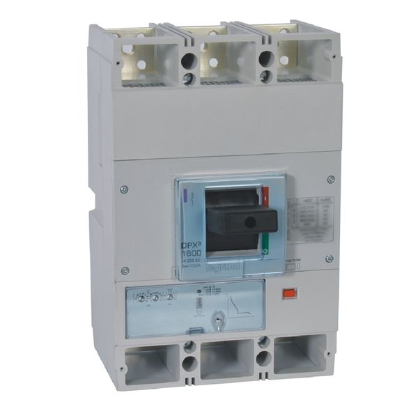 MCCB DPX³ 1600 - S1 electronic release - 3P - Icu 50 kA (400 V~) - In 1000 A image 1