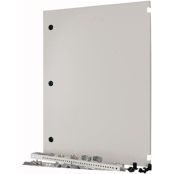 Door, section wide, Box Solution, for HxW=800x600mm, IP55, grey image 3
