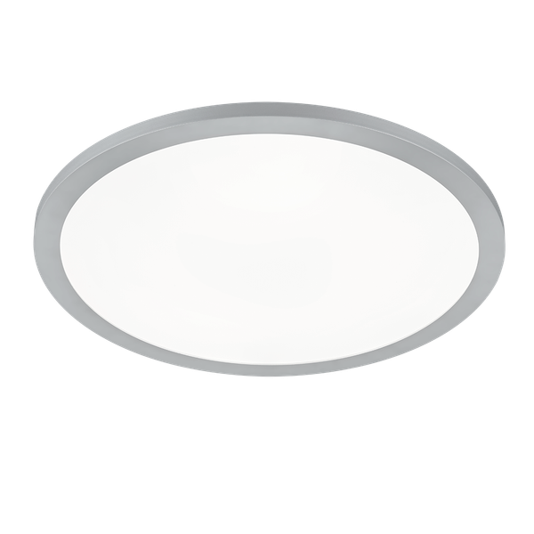 Tiberius LED ceiling lamp 40 cm grey image 1