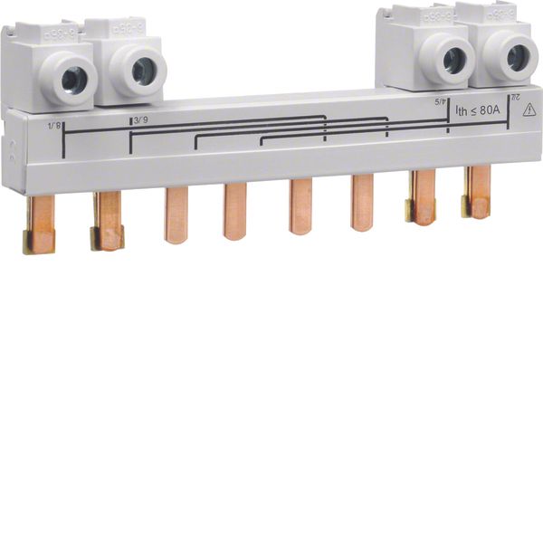 Insulated busbar 4P change over 63-80A HIM406 HIM408 image 1