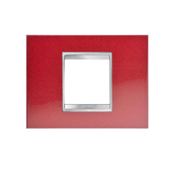LUX PLATE 2P METAL GLAMOUR RED GW16202MR image 1