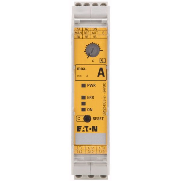 DOL starter, 24 V DC, 0,18 - 3 A, Screw terminals, Controlled stop, PTB 19 ATEX 3000 image 2