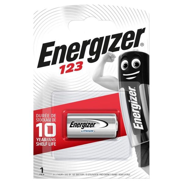 ENERGIZER Lithium CR123A 3V BL1 image 1