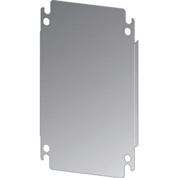 Mounting plate, galvanized, for HxW=800x800mm image 2