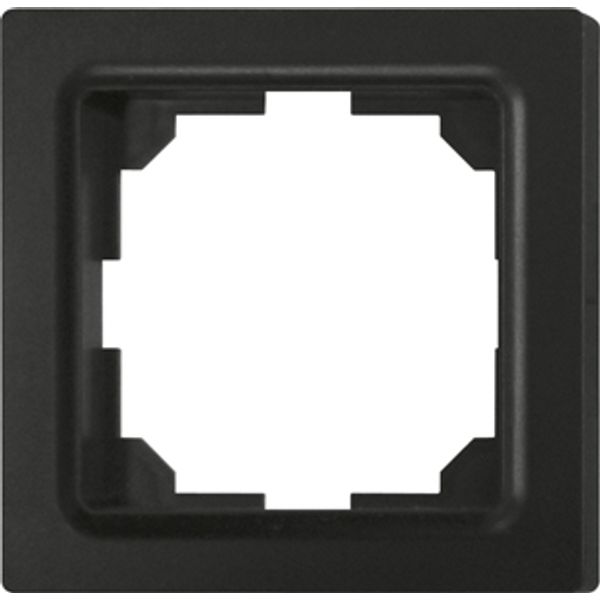 Single universal frames in E-Design55, anthracite mat image 1