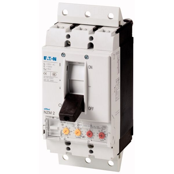 Circuit-breaker, 3p, 160A, plug-in module image 1