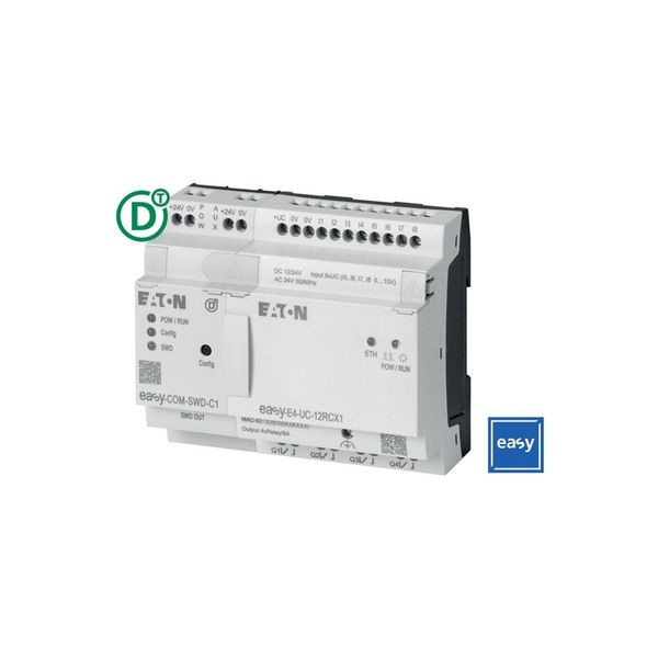 Bundle consisting of EASY-E4-UC-12RCX1 and EASY-COM-SWD-C1 image 9