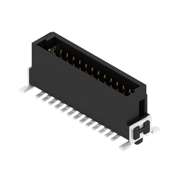 PCB plug-in connector (board connection), 1.27 mm, Number of poles: 26 image 2