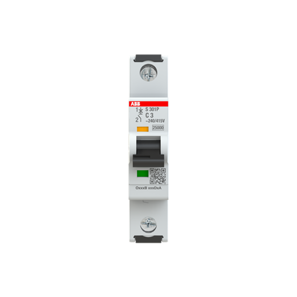 S301P-C3 Miniature Circuit Breaker - 1P - C - 3 A image 10