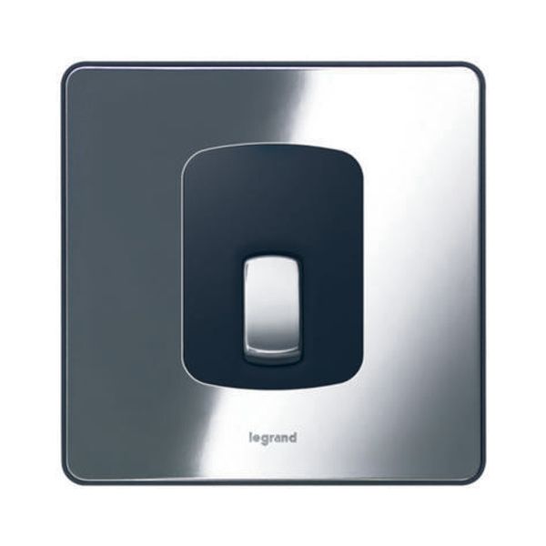 Synergy™ Sleek - Double Pole switch -20A - Polished Stainless steel image 1