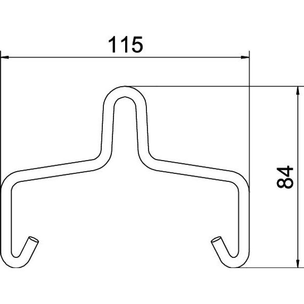 AHB 100 D5 FT Suspension clamp for AZK 50 and LTS 50 image 2