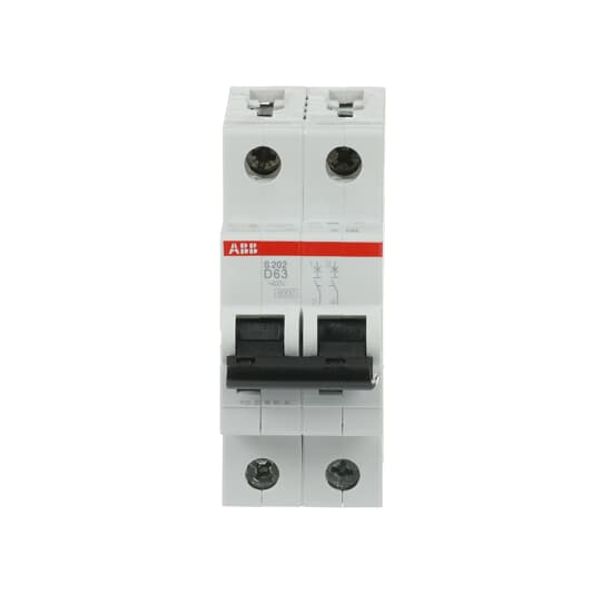 S202-D63 Miniature Circuit Breaker - 2P - D - 63 A image 10