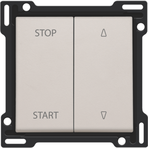 Finishing set for electrically separated roll-down shutter switch, lig image 1