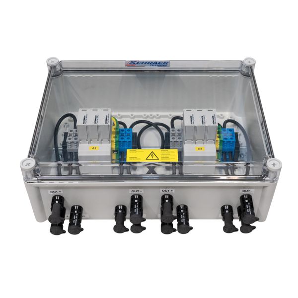 PV-lightning protection box 1000Vdc, for 2-MPP tracker image 3